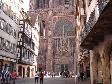 Cathdrale de Strasbourg - Photo Gte en Alsace - Bertheville